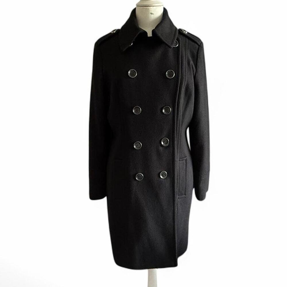 Micheal Kors double breasted wool blend coat. Size 10